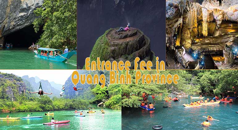Quang Binh entrance fee