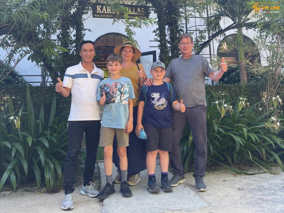 Hoi An To Da Nang Airport By Private Car 1 VM Car driver picks up guests at their hotel in Hoi An