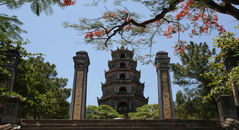 Exploring Central Vietnam: Danang Hue Hoi An Itinerary - Thien Mu Pagoda