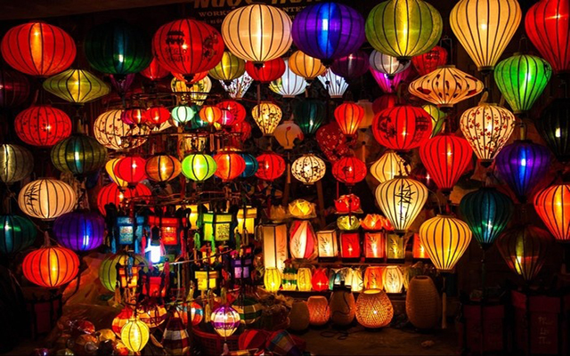 Many kinds of Lanterns in Hoi an - Hoi an full moon Festival 2022