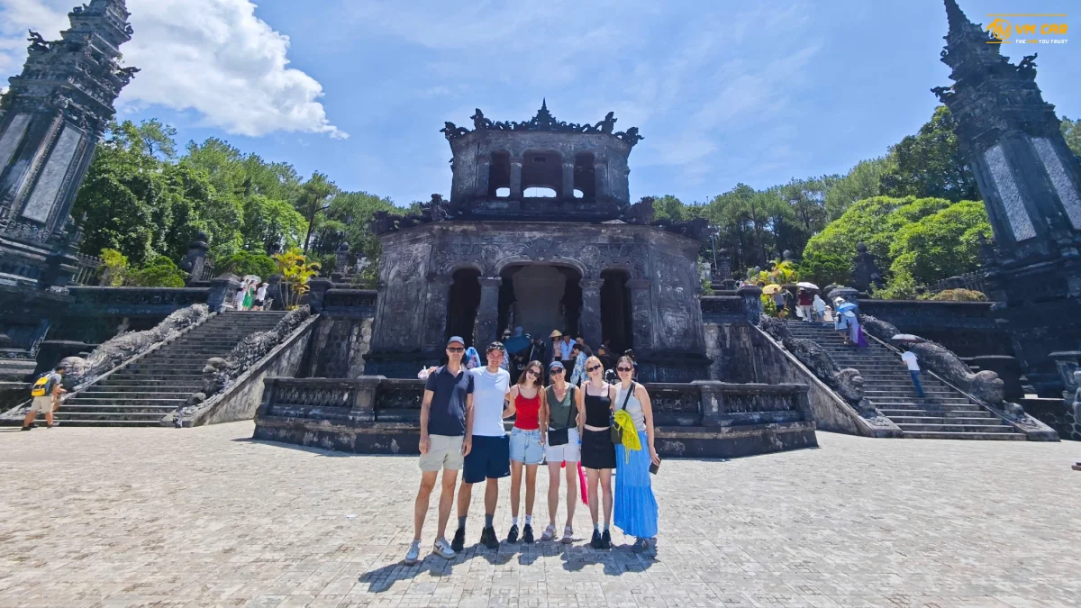 Hue City Sightseeing By Car 5 Hue city sightseeing with Khai Dinh Tomb