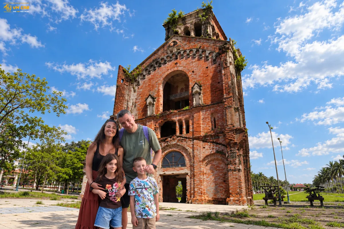 Hue To Dong Hoi By Private Car 1 The Ancient Bell Tower at La Vang Holy Land