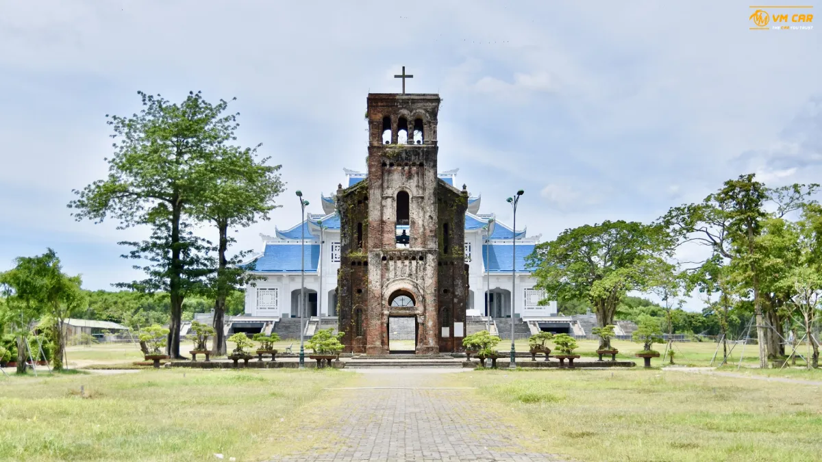 Hue To Phong Nha By Private Car 2 Panoramic View of La Vang Holy Land