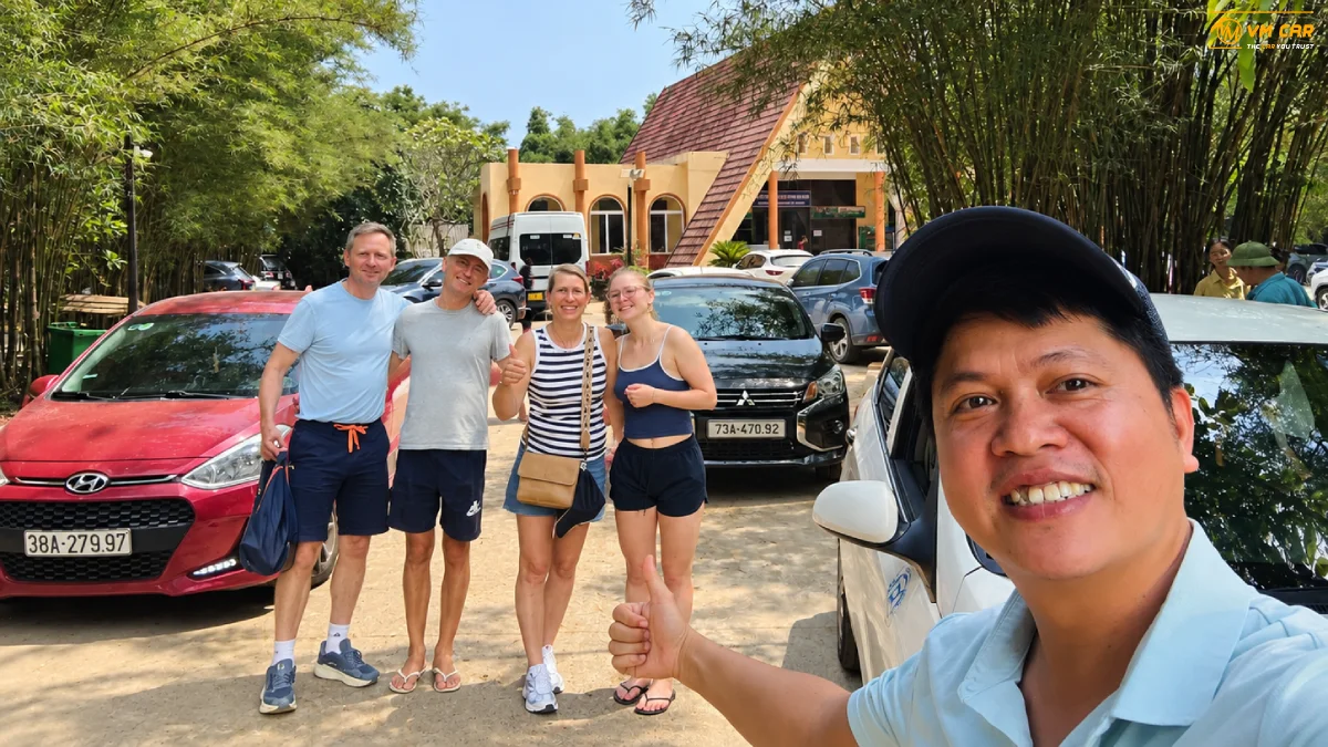 Hue to Vinh Moc Tunnels by private car