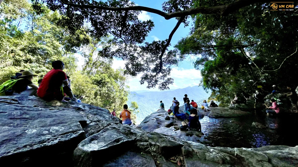 Hoi An To Bach Ma National Park By Private Car 7 Do Quyen Waterfall at Bach Ma