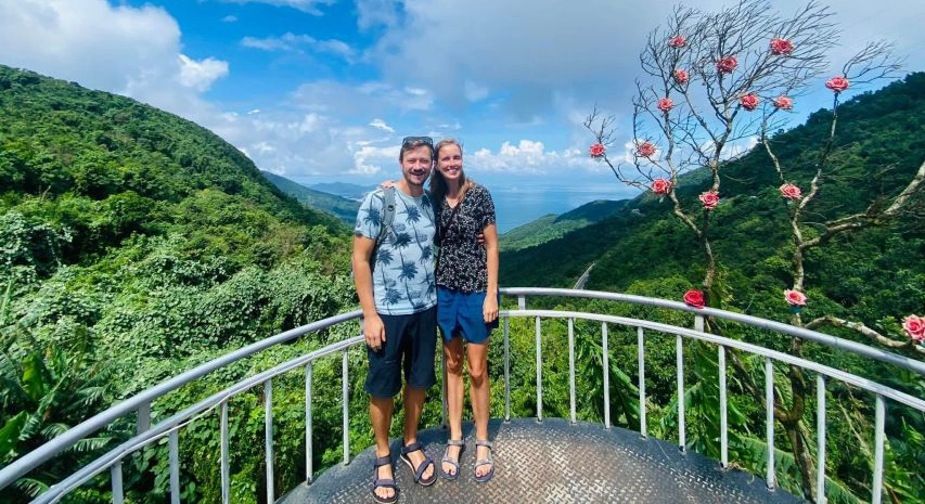 Private car Da Nang to Bach Ma to Hue