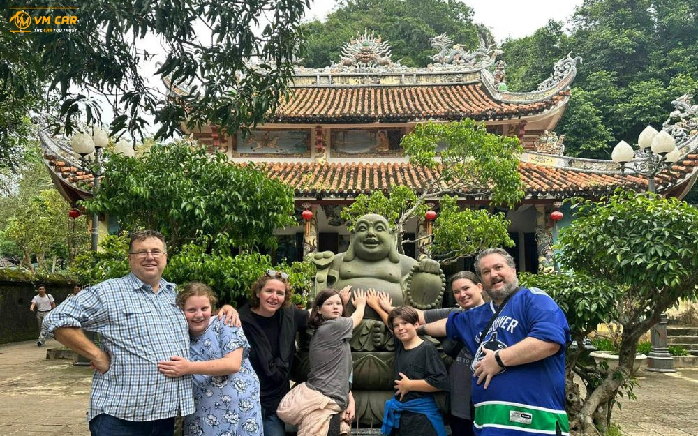 Ancient pagoda at Marble Mountains
