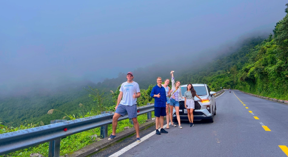 Hue to Bach Ma to Hoi An private car