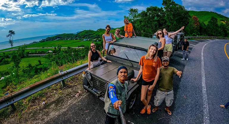 Hoi An to Hue by Jeep