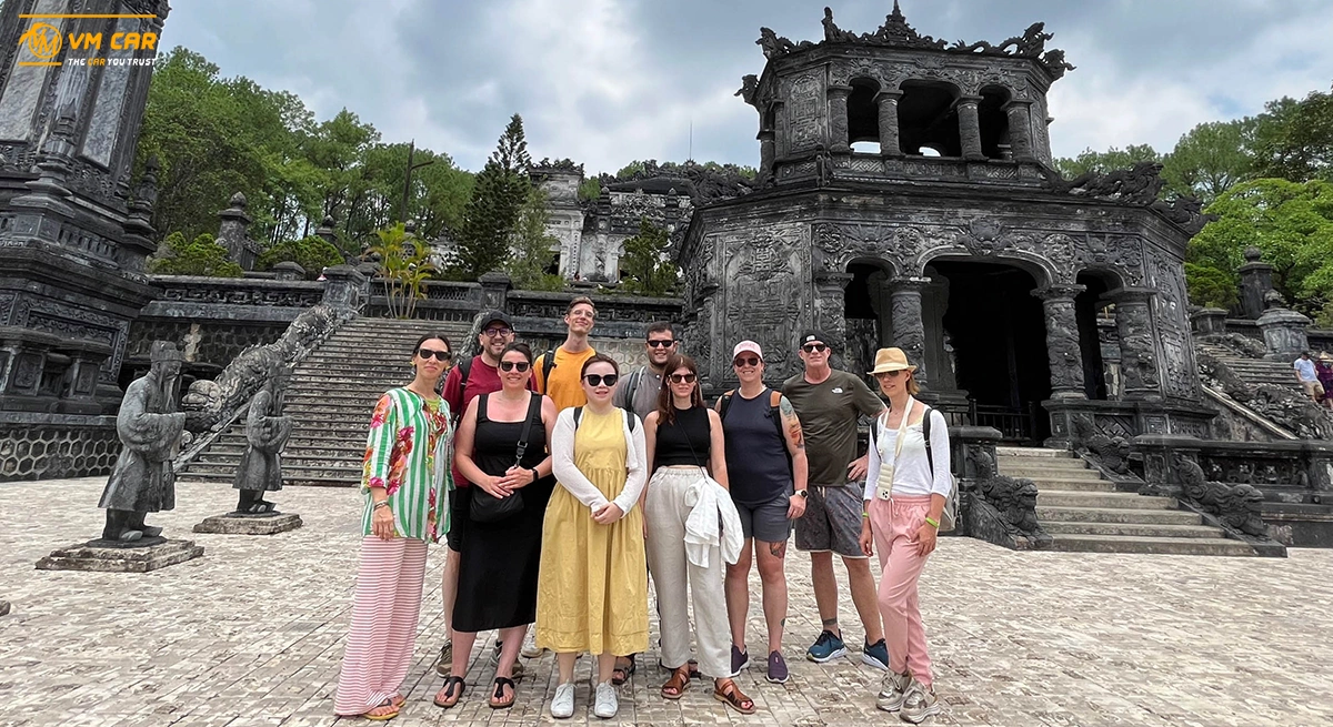 Hue boat trip with Khai Dinh Tomb