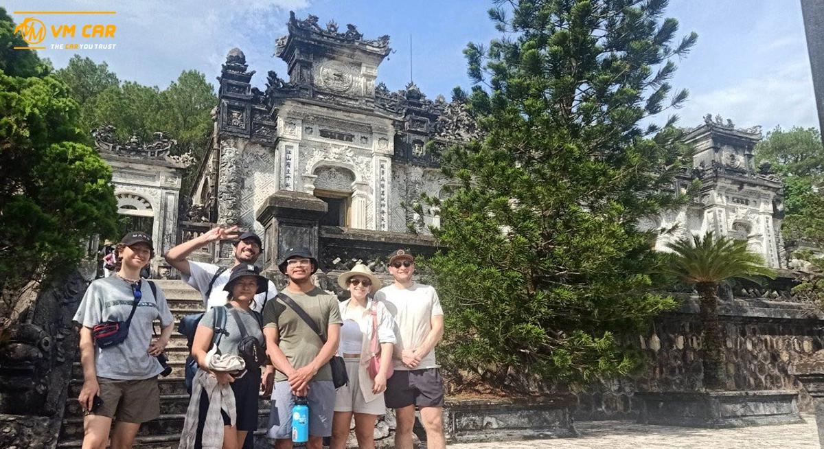 Hue boat trip with Khai Dinh Tomb