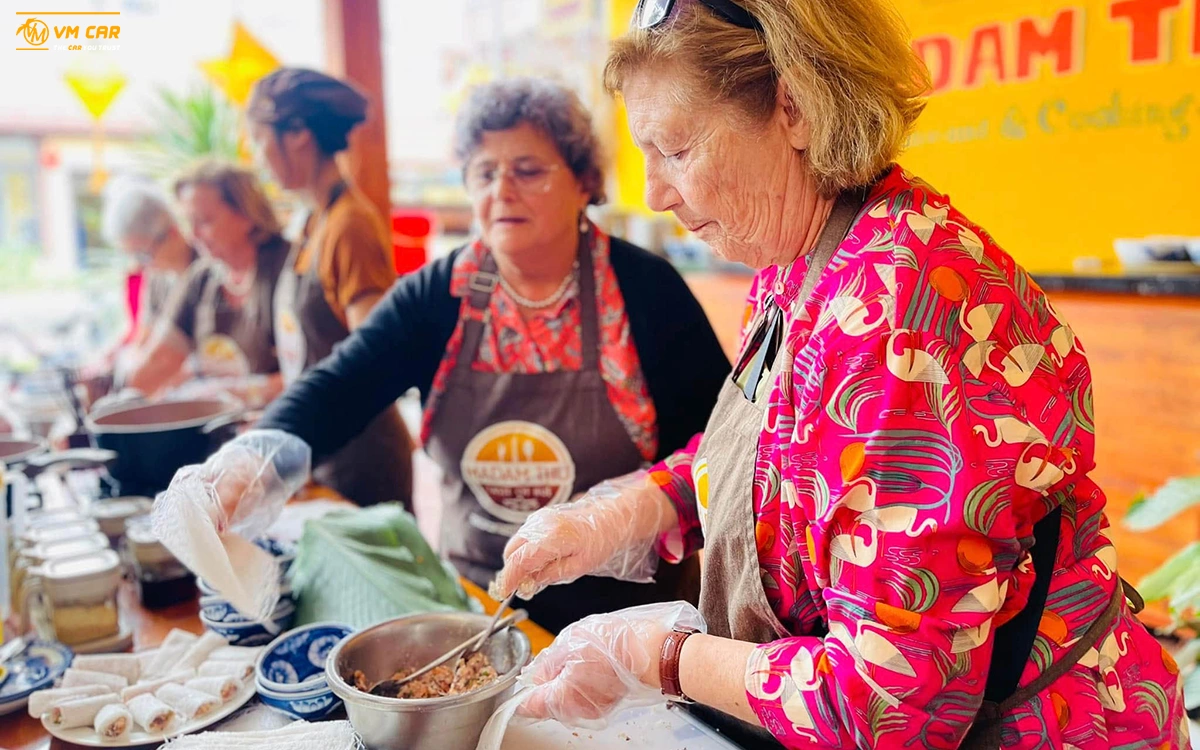 Make Banh Nam in a Hue cooking class