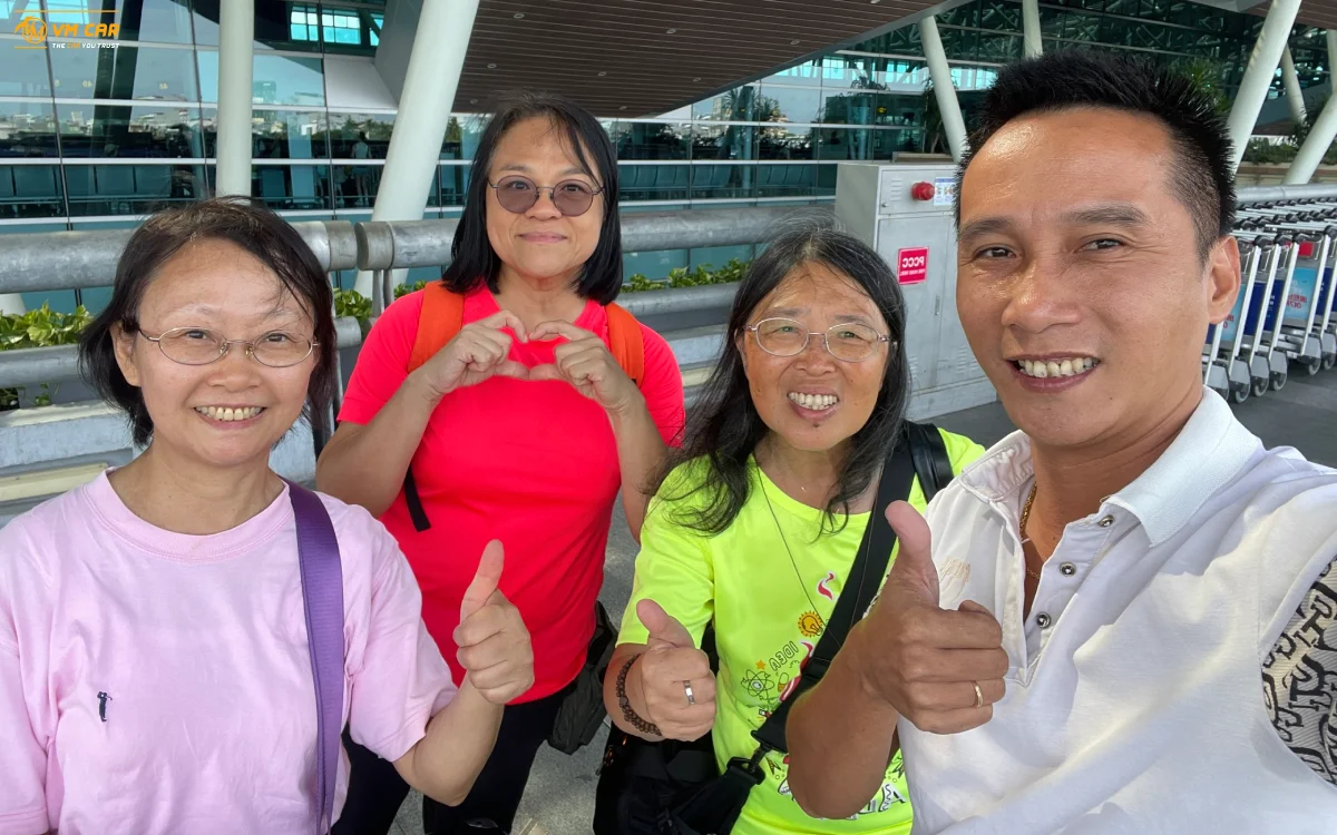 Hue to Da Nang Airport by private car