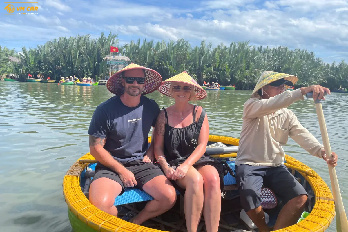 Bay Mau Coconut Forest Hoi An: Things To Do & Travel Tips 3 Explore Bay Mau Coconut Forest by basket boat
