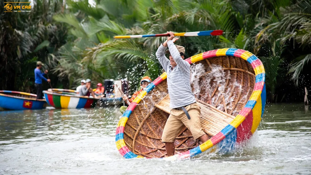 Bay Mau Coconut Forest Hoi An: Things To Do & Travel Tips 4 Hoi An basket boat dance