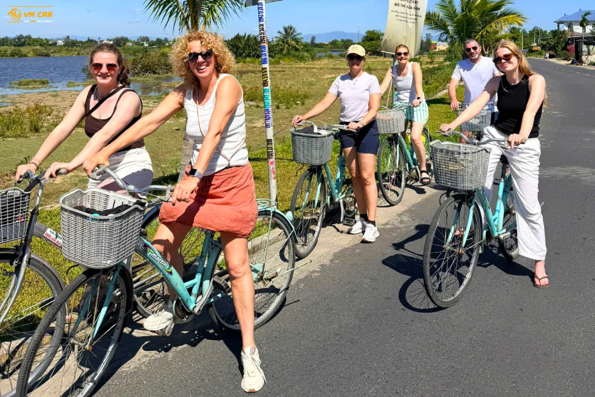 Bay Mau Coconut Forest Hoi An: Things To Do & Travel Tips 8 Hoi An to Bay Mau Coconut Forest by bicycle