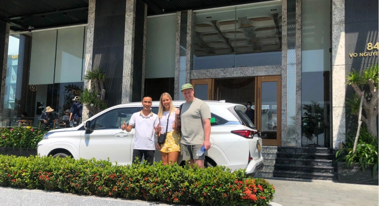 Da Nang to Than Tai Hot Springs Park by private car