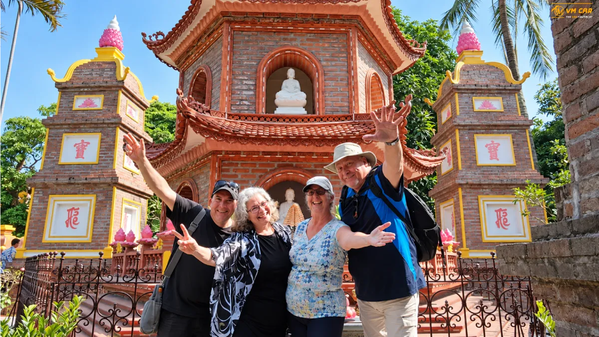 Hanoi City Sightseeing By Private Car 2 Explore Tran Quoc Pagoda in Hanoi