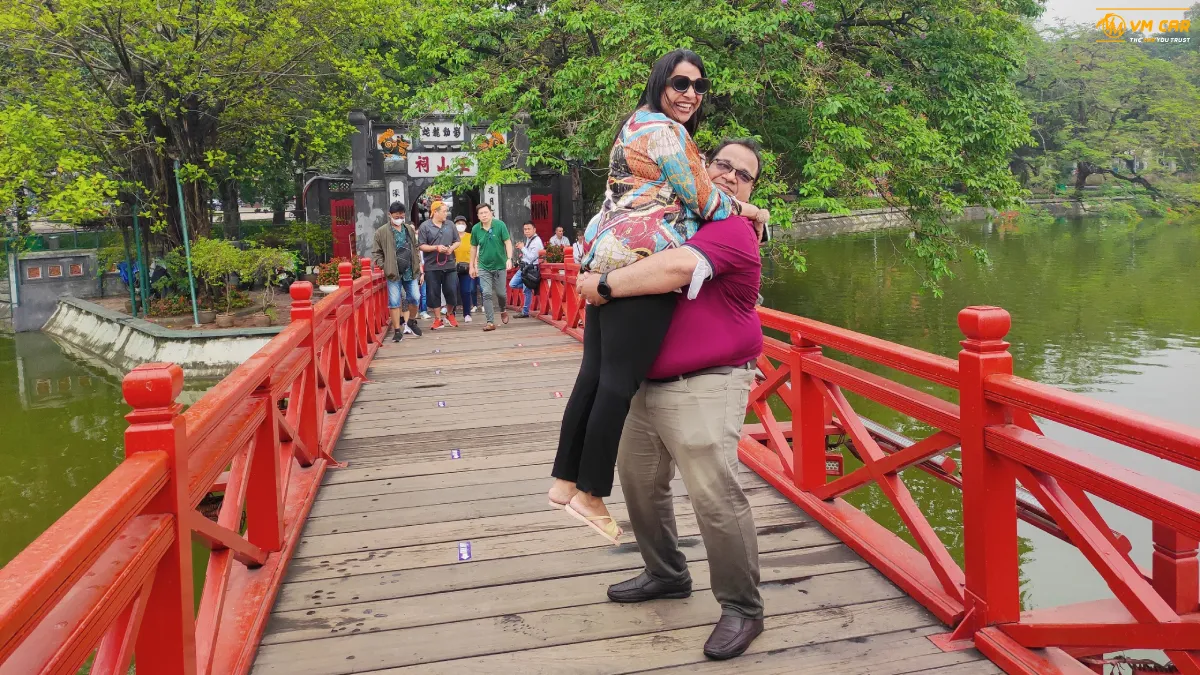 Hanoi City Sightseeing By Private Car 6 Ngoc Son Temple at Hoan Kiem Lake