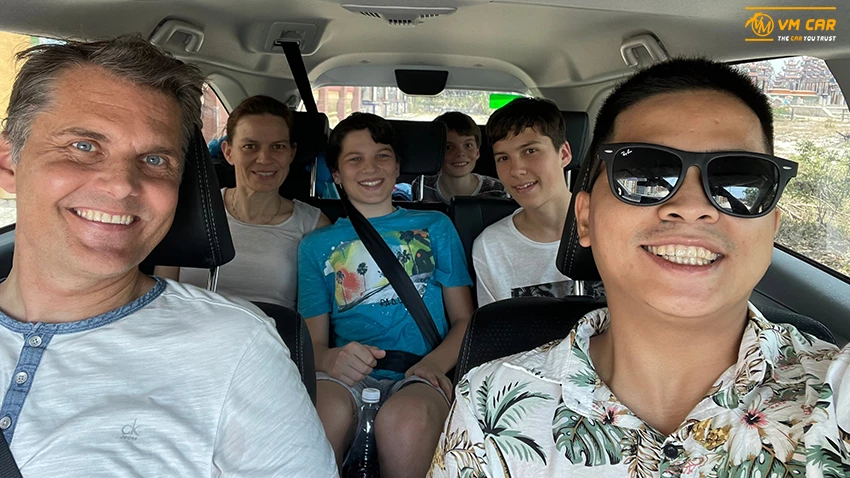 An exciting journey with a professional driver