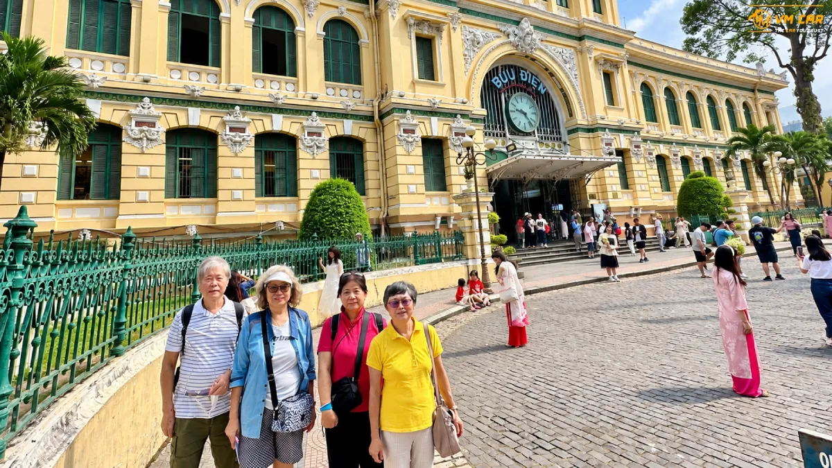 Phu My Port To Ho Chi Minh City By Private Car 3 The Old Central Post Office in Ho Chi Minh City