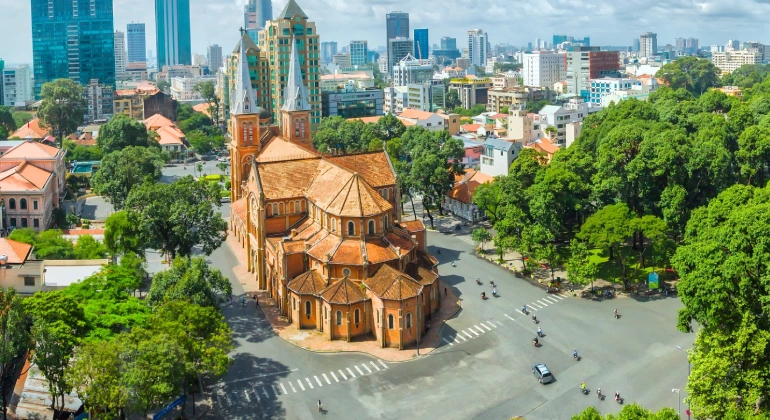 City Halls in Phu My Port to Ho Chi Minh city by car