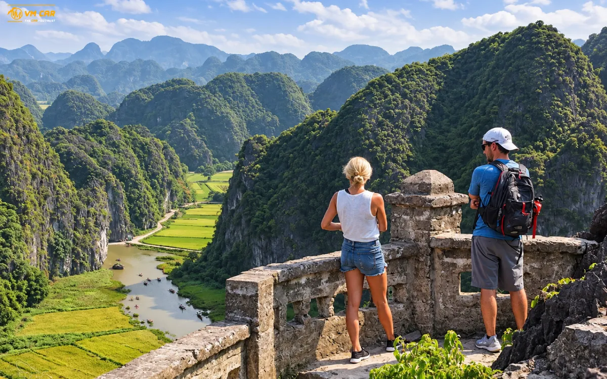Hanoi To Ninh Binh By Private Car 7 Tam Coc View from Mua Cave