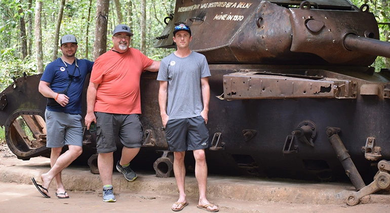 Cu Chi tunnels half day private tour