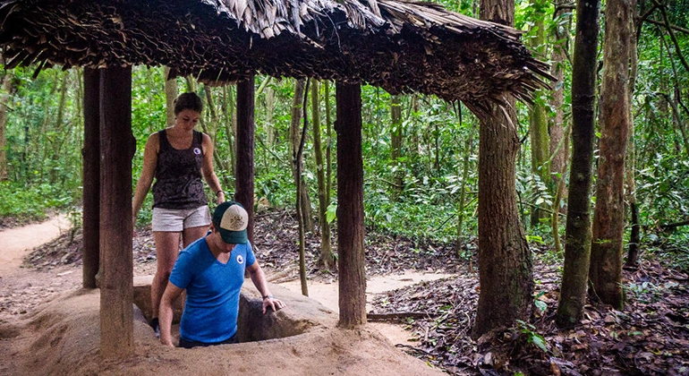private tour Cu Chi Tunnels half day