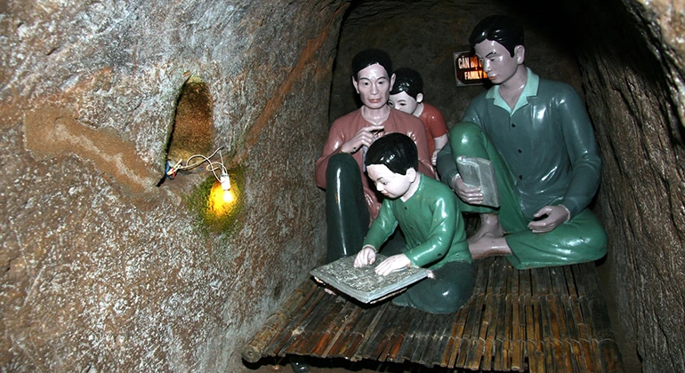 Vinh Moc tunnel DMZ Vietnam tour