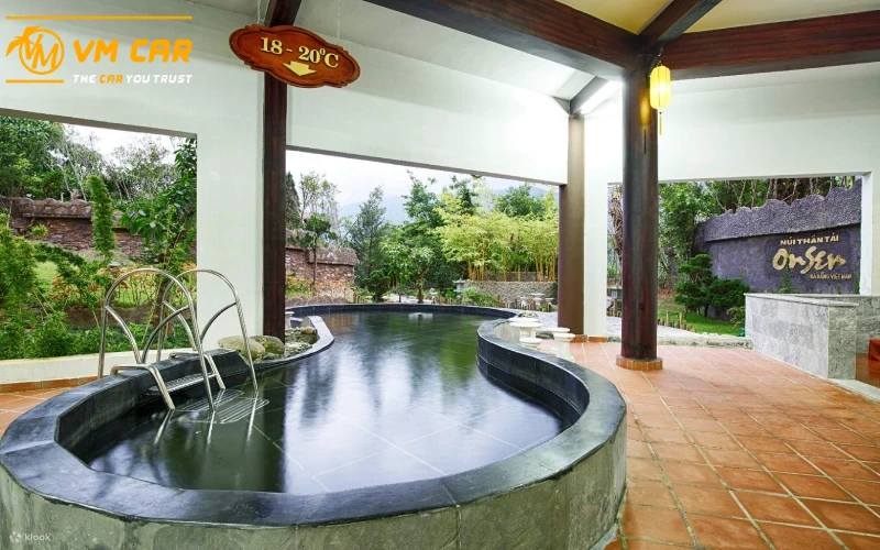 Onsen Tower at Than Tai Hot Spring park