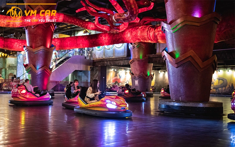 Fire Racing Track And Electric Vehicle