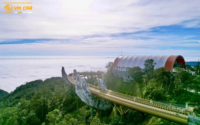 Golden Bridge at Ba Na Hills