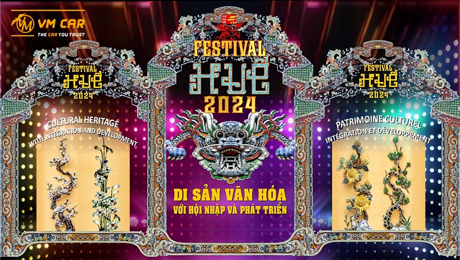 The official poster of Hue Festival 2024