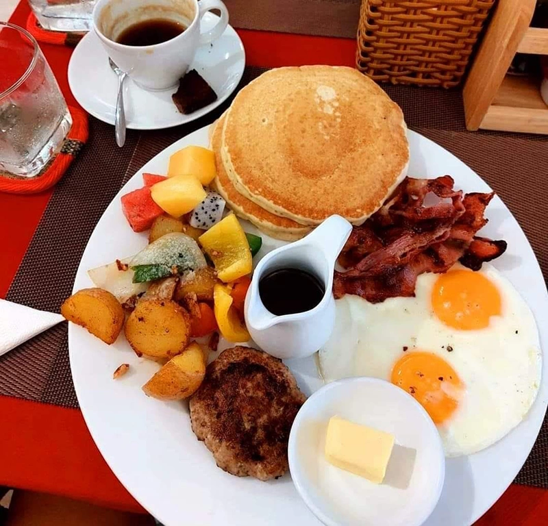 Mexican dishes for breakfast in Da Nang