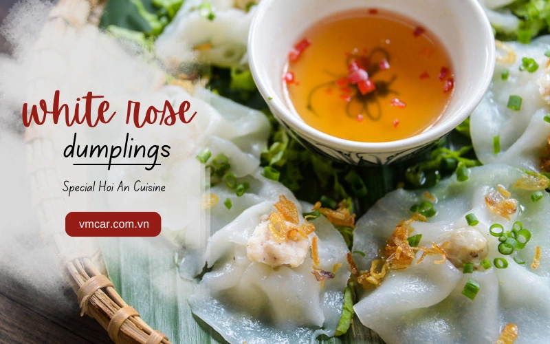 White rose dumplings Hoi An
