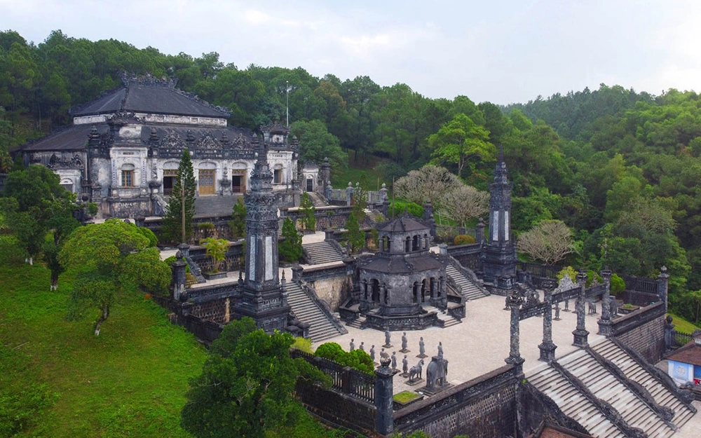 Khai Dinh tomb in Hue