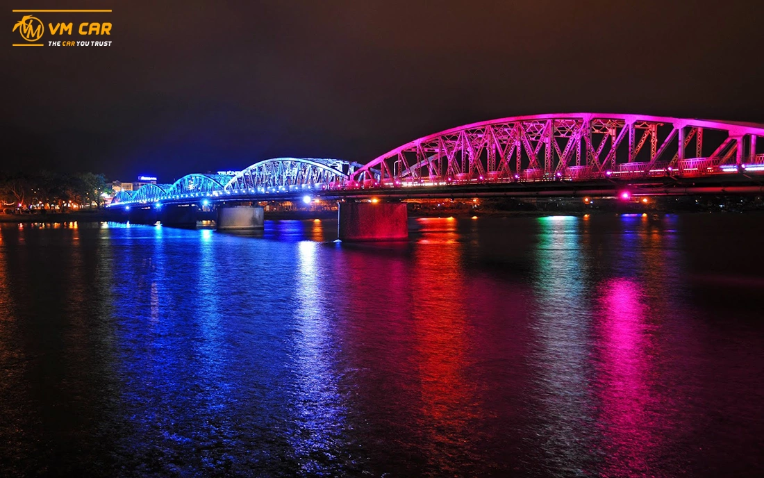 Colorful Truong Tien Bridge