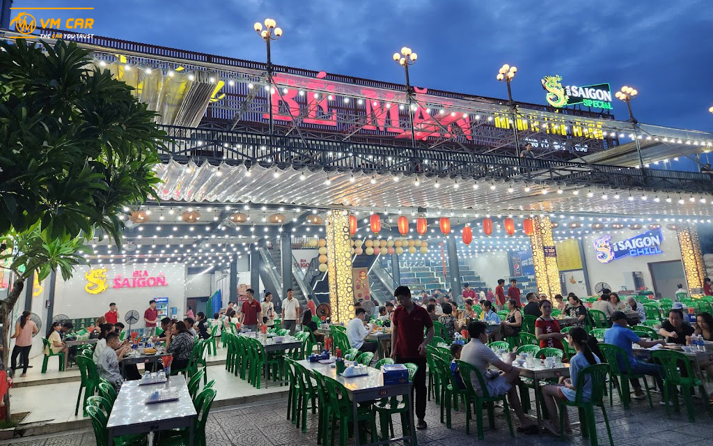 Enjoy fresh seafood at Be Man restaurant