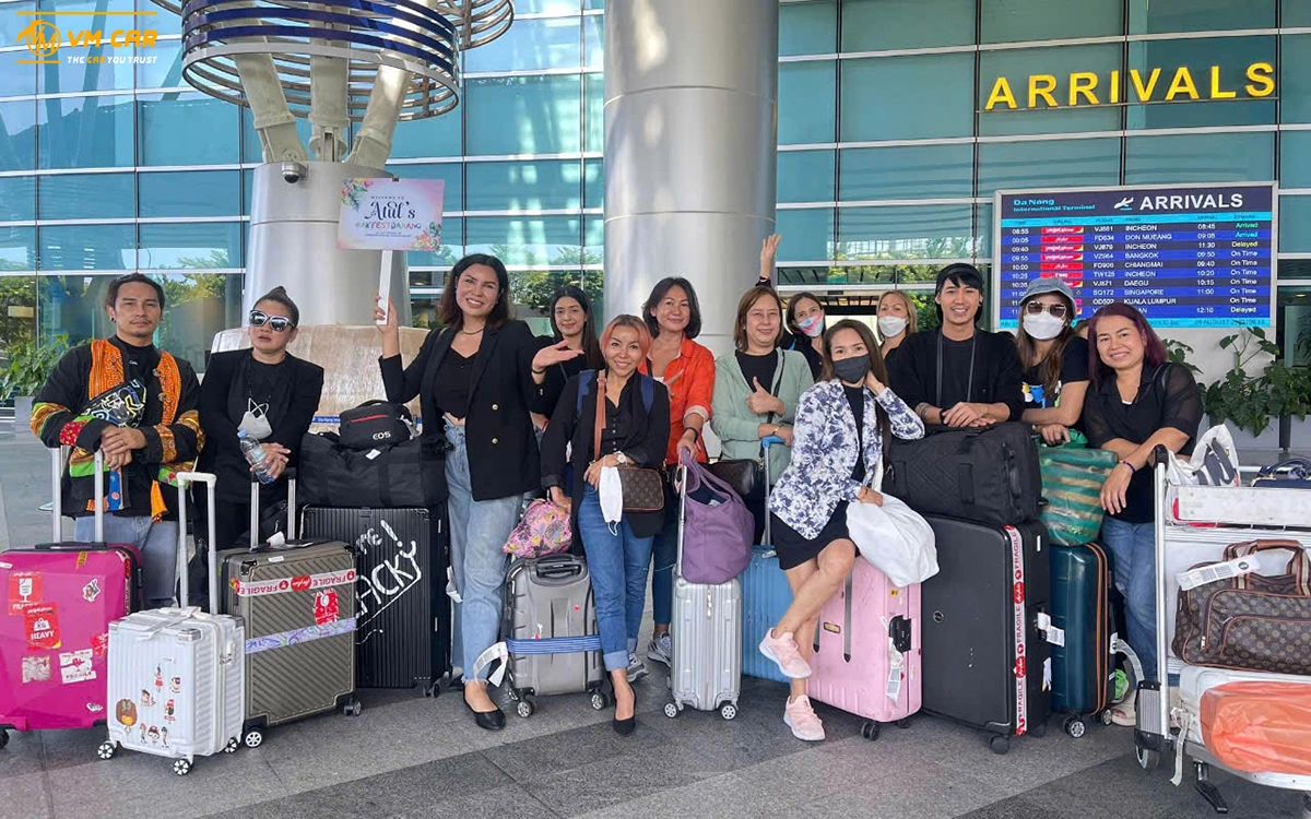 Pickup at Da Nang International Airport