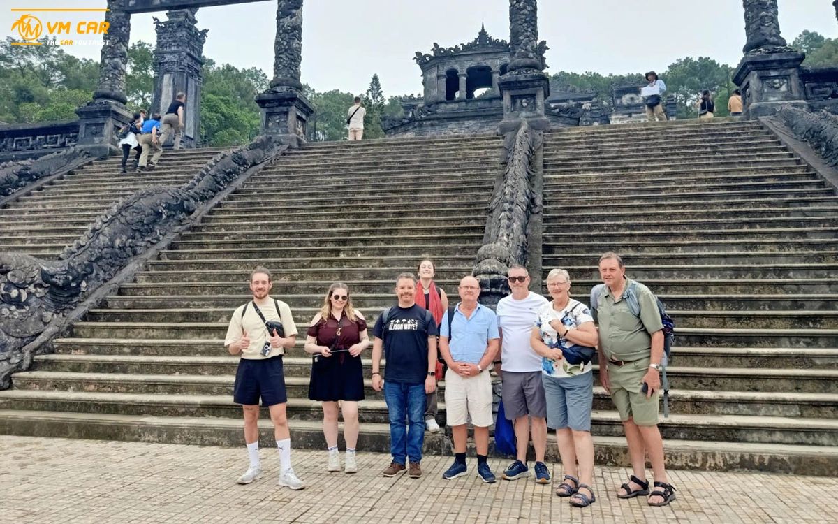 Laguna Lang Co to Hue by car with Khai Dinh Tomb