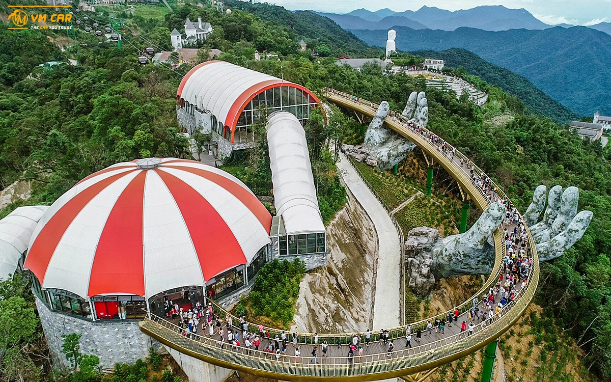 Golden Bridge at Ba Na Hills