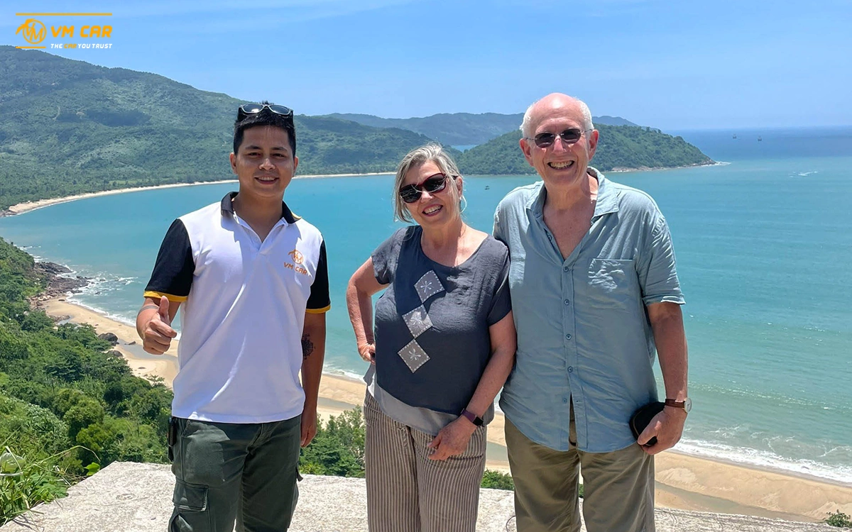 Chan May Port to Golden Bridge by car via Hai Van