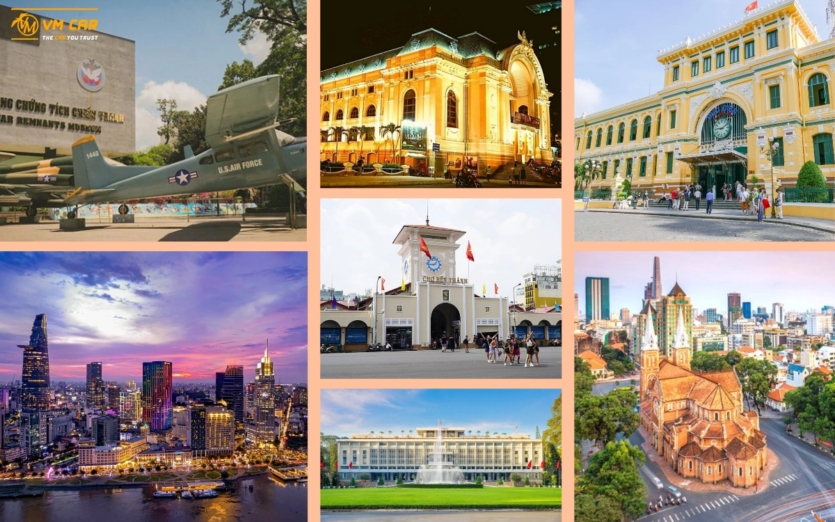 Places to explore in Ho Chi Minh Vietnam