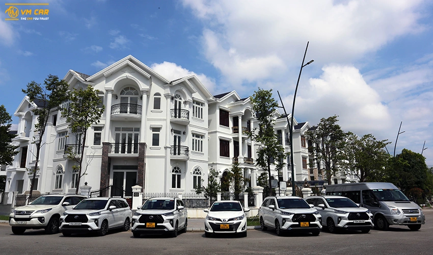 Types of cars used for car rental services in Vietnam