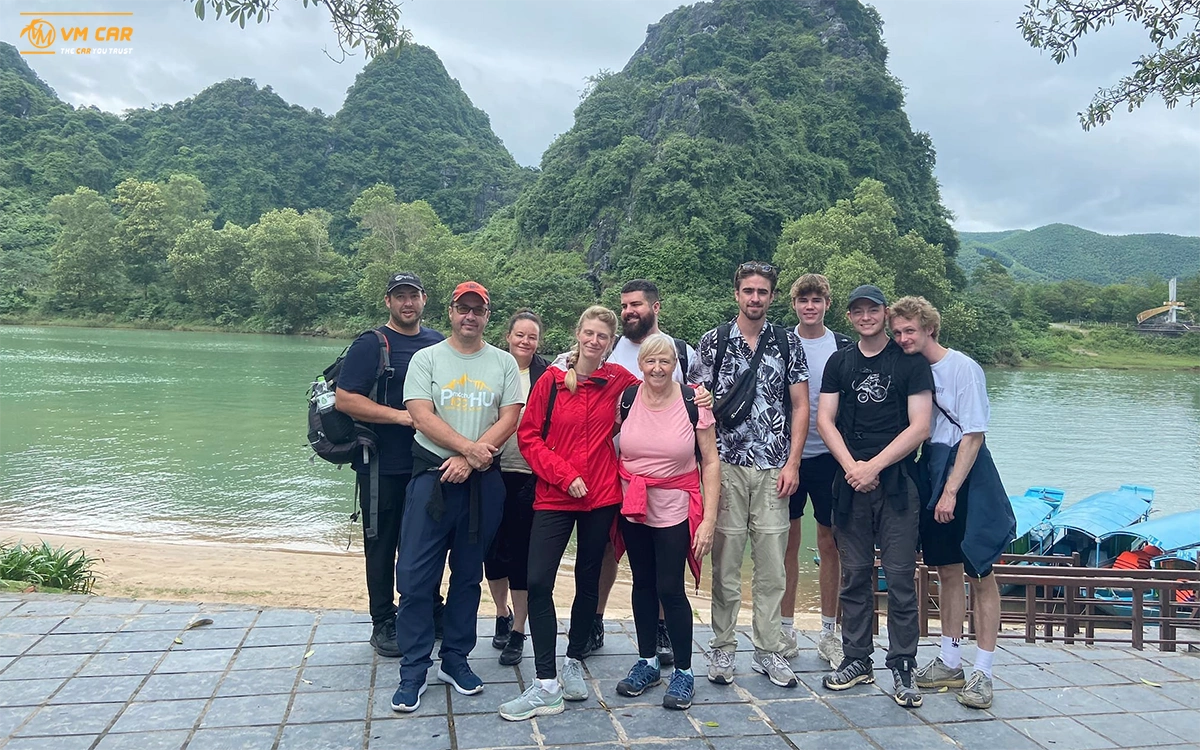 Phong Nha Cave boat station