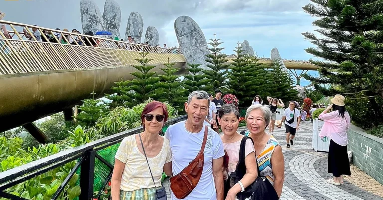 Chan May Port to Golden Bridge by car