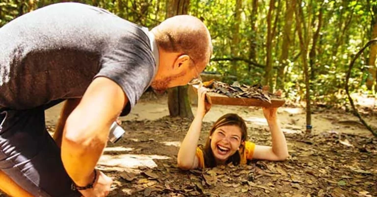 Cu Chi tunnels half day tour
