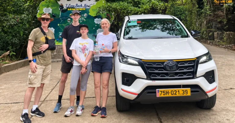 Da Nang to Bach Ma National Park by private car