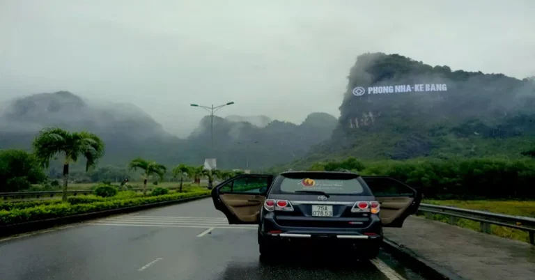 dong hoi to phong nha by car